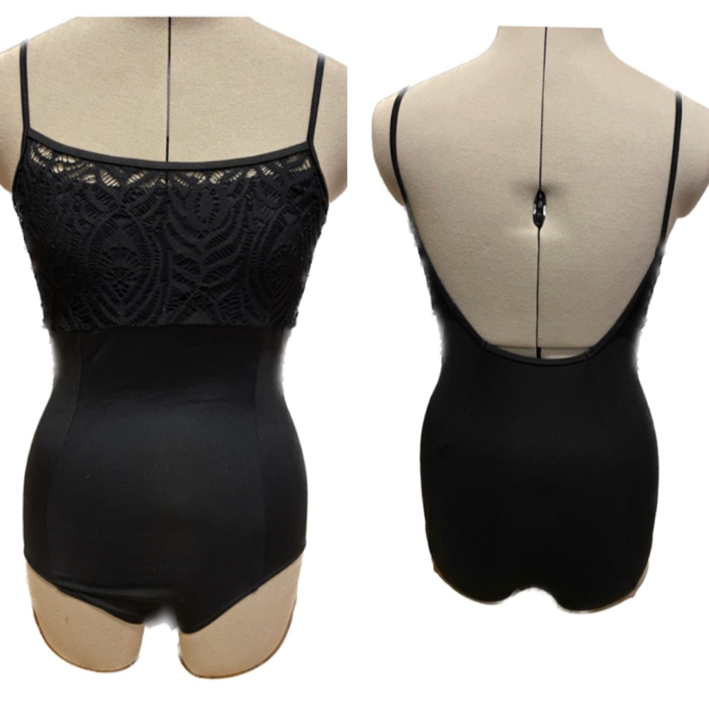 Mirella Blacm Camisole Medium Adult Leotard